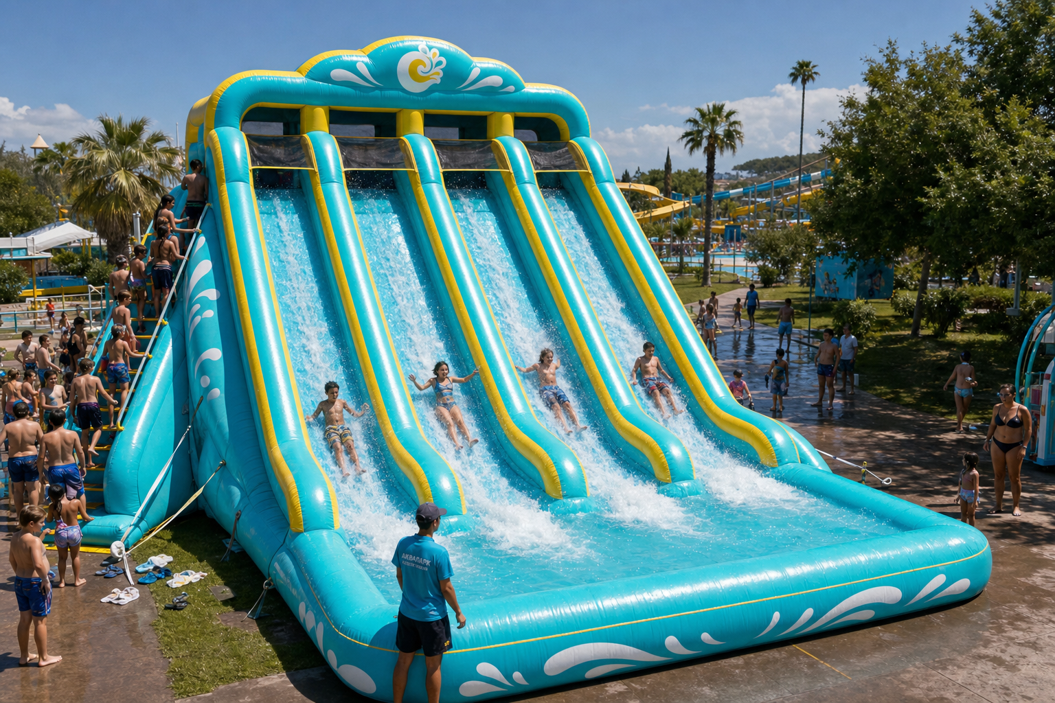 Water Park Aqua Splash — escorregas de água